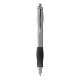 Długopis ze srebrnym korpusem i kolorowym uchwytem Nash 10635509