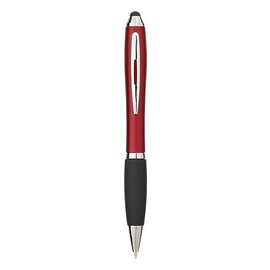 Długopis kolorowy ze stylusem i czarnym uchwytem Nash 10639203