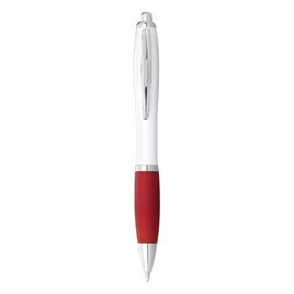 Długopis Nash z białym korpusem i kolorwym uchwytem 10690002