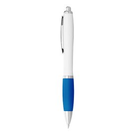 Długopis Nash z białym korpusem i kolorwym uchwytem 10690006
