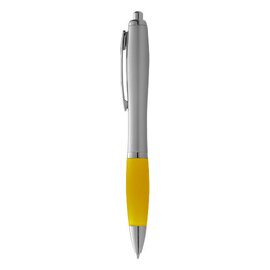 Długopis ze srebrnym korpusem i kolorowym uchwytem Nash 10707704