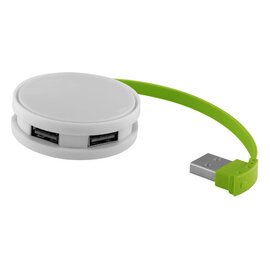 4-portowy hub USB Round 13419101