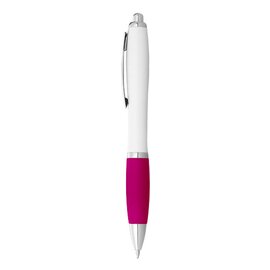 Długopis Nash z białym korpusem i kolorwym uchwytem 10690007