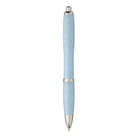 Długopis Nash ze słomy pszenicznej z chromowaną skuwką 10737902