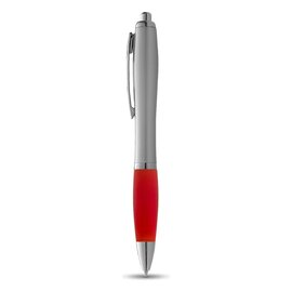 Długopis ze srebrnym korpusem i kolorowym uchwytem Nash 10635503