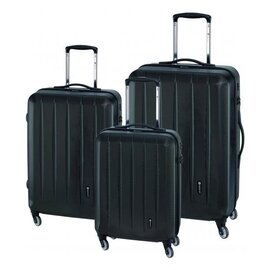 3-częściowy zest. walizek CORK, czarny 56-2210415