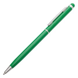 Długopis aluminiowy Touch Tip, zielony R73408.05