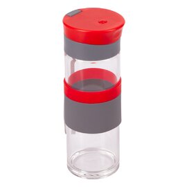 Szklana butelka Top Form 440 ml, czerwony R08290.08