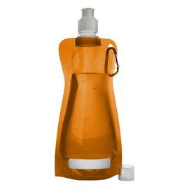 Składana butelka sportowa 420 ml z karabińczykiem V6503-07