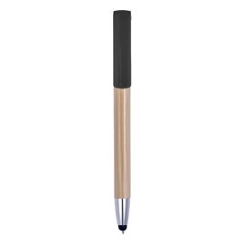 Bambusowy długopis, touch pen, stojak na telefon V1929-03