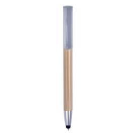 Bambusowy długopis, touch pen, stojak na telefon V1929-32