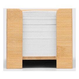 Memo cube NEVER FORGET BAMBOO, brązowy 56-1103333