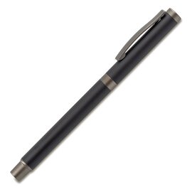 Aluminiowy długopis z żelowym wkładem Lille, czarny R20016.02