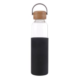 Szklana butelka Refresh 560 ml, czarny R08272.02
