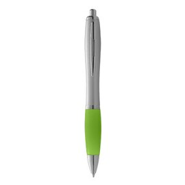 Długopis ze srebrnym korpusem i kolorowym uchwytem Nash 10635508