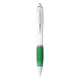 Długopis Nash z białym korpusem i kolorwym uchwytem 10690001