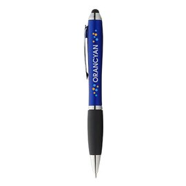 Długopis z kolorowym stylusem i czarnym uchwytem Nash 10690302