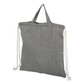Plecak Pheebs z bawełnianym sznurkiem ściągającym z recyklingu o gramaturze 150 g/m? 12045901