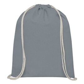 Plecak Oregon wykonany z bawełny o gramaturze 140 g/m? ze sznurkiem ściągającym 12057582