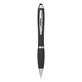 Długopis z kolorowym stylusem i czarnym uchwytem Nash 10690300