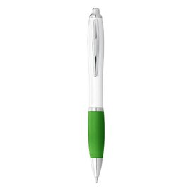 Długopis Nash z białym korpusem i kolorwym uchwytem 10690009