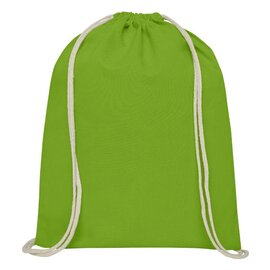 Plecak Oregon wykonany z bawełny o gramaturze 140 g/m? ze sznurkiem ściągającym 12057563
