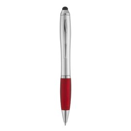 Długopis ze stylusem i kolorowym uchwytem Nash 10678501