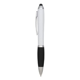 Długopis kolorowy ze stylusem i czarnym uchwytem Nash 10639205