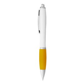Długopis Nash z białym korpusem i kolorwym uchwytem 10690004