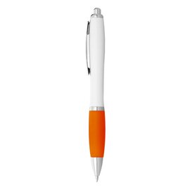 Długopis Nash z białym korpusem i kolorwym uchwytem 10690008