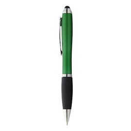 Długopis z kolorowym stylusem i czarnym uchwytem Nash 10690304