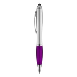 Długopis ze stylusem i kolorowym uchwytem Nash 10678503