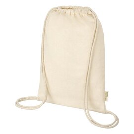 Orissa plecak ściągany sznurkiem z bawełny organicznej z certyfikatem GOTS o gramaturze 100 g/m? 12049010