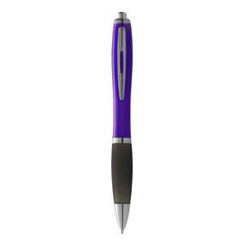 Długopis z kolorowym korpusem i czarnym uchwytem Nash 10615507