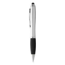 Długopis z kolorowym stylusem i czarnym uchwytem Nash 10690301