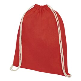 Plecak Oregon wykonany z bawełny o gramaturze 140 g/m? ze sznurkiem ściągającym 12057521