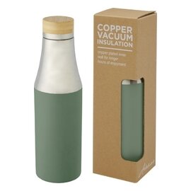 Hulan miedziana, próżniowo izolowana butelka o pojemności 540 ml z bambusową pokrywką 10066762