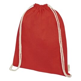 Orissa plecak ściągany sznurkiem z bawełny organicznej z certyfikatem GOTS o gramaturze 100 g/m? 12049021