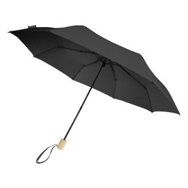 Składany wiatroodporny parasol 51 cm z PET z recyklingu Birgit 10914590