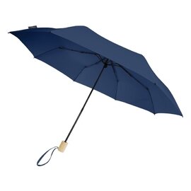 Składany wiatroodporny parasol 51 cm z PET z recyklingu Birgit 10914555