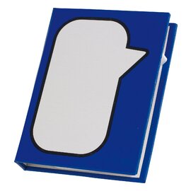 Pudełko na notatki SPEECH BUBBLE, niebieski 56-1103048
