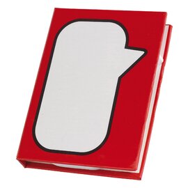 Pudełko na notatki SPEECH BUBBLE, czerwony 56-1103049