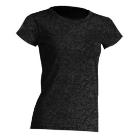T-SHIRT DAMSKI JHK TSRLCMF145 – CHARCOAL HEATHER