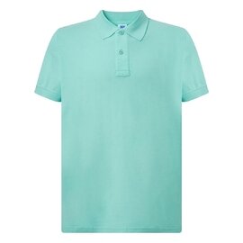 POLO MĘSKIE JHK PORA210 – MINT GREEN