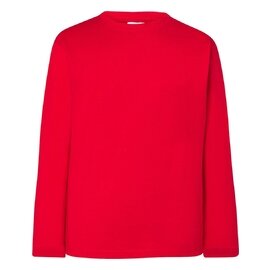 T-SHIRT KID LS JHK TSRK150 LS – RED