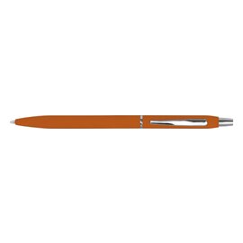 Długopis metalowy, gumowany 1071510