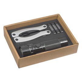 Zestaw przyrząd wielofunkcyjny i latarka 8306203
