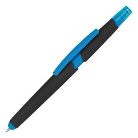 Długopis plastikowy do ekranów dotykowych z zakreślaczem 1096524