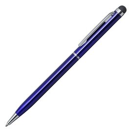 Długopis aluminiowy Touch Tip, niebieski R73408.04