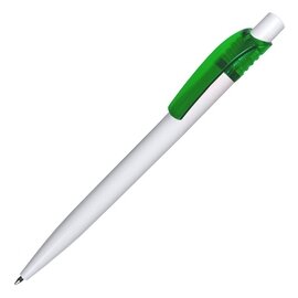 Długopis Easy, zielony/biały R73341.05
